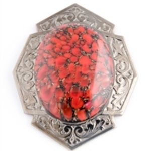 GASOLINE GLAMOUR RED MATRIX RING